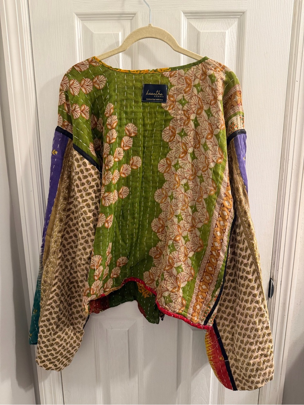 Reversible Kantha Jacket - Picture 14 of 14